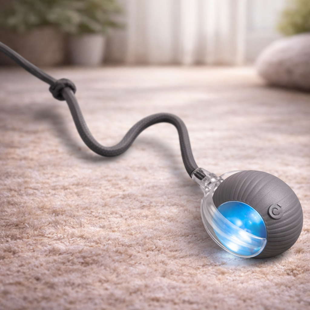 La Boule Magique - Balle interactive pour chat